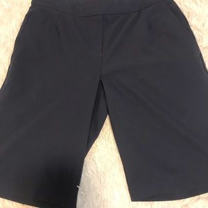 Men’s XS Navy blue Nike Dry Fit drawstring gold shorts